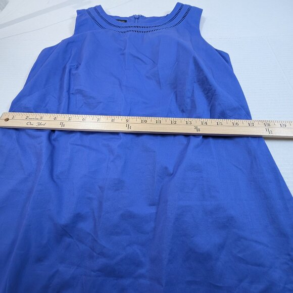 NWT Talbots Cotton Sateen Shift Dress Women's 8P Timeless Capsule Basic - Picture 4 of 10